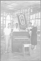 Susan Adams at Yang Mok Church in South Korea, 1953.