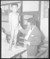 Child at Andong Christian Clinic, ca. 1958.