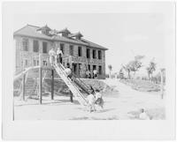 Former Boys' School Refectory, Sunch'ŏn, May 1947.