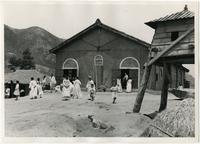 Church in Chum Chon, Korea, 1951.