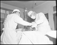 Dr. Kenneth Scott, Severance Memorial Hospital, Seoul, ca. 1958.