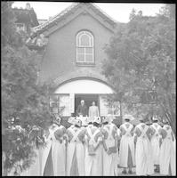 Taegu Nurses' School dedication, June 1952.