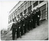 Il Sin Girls High School students in Chungju, 1970.