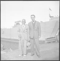 Rev. Song Chool Lee and Rev. Stanton Wilson in Korea, 1953.