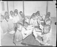 Chungju Boys' School home study class, ca. 1950.