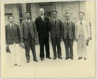 Rev. Joseph Hopper with pastors in Mokpo, Korea.