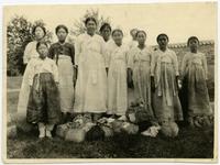Women's Bible class at Pyengyang, 1922.