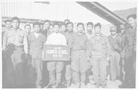 A North Korean prisoners of war literacy class, 1953.