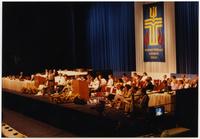 Human Sexuality Committee hearing at the 203rd General Assembly, Baltimore, Maryland, 1991.