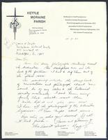 Margaret Towner correspondence with James Smylie.