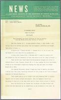 National Council of the Churches of Christ press release, October 26, 1954