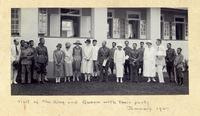 King and Queen of Thailand visit McCormick Hospital, 1927.