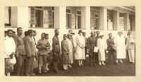 King and Queen of Thailand visit McCormick Hospital, 1927.