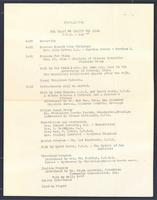 The Feast of Christ the King program, Oct. 30, 1955.