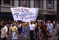 New York City Gay Pride Parade, 1982.
