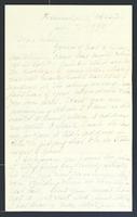 Belle Hawkes correspondence, 1892-1895.