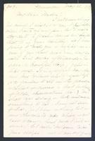 Belle Hawkes correspondence, 1897-1901.