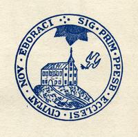 Seal of the Old First Presbyterian Church in the City of New York.