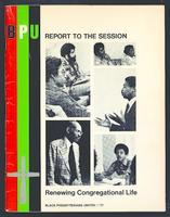 Black Presbyterians United report to the session, 1977.