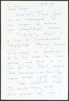 Letter to Freda Gardner from Fred Rogers, September 27, 1999.