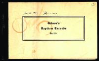 Memorial Presbyterian Church (Juneau, Alaska) baptismal certificate stubs, 1952-1953.