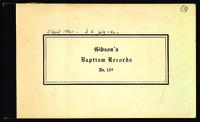 Memorial Presbyterian Church (Juneau, Alaska) baptismal certificate stubs, 1961-1962.