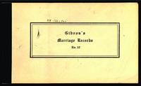 Memorial Presbyterian Church (Juneau, Alaska) marriage certificate stubs, 1960-1962.