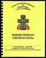 Fairfield-McClelland Presbytery and Women's Work
