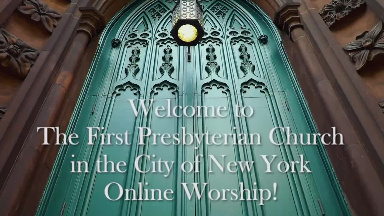 First Presbyterian Church (New York, N.Y.) Pride worship video, 2021.