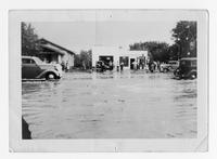 Flood damage in Valverde, Denver, Colorado, 1965.