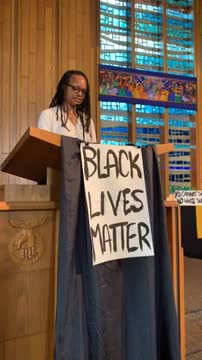 Louisville Presbyterian Theological Seminary Black Lives Matter worship service.