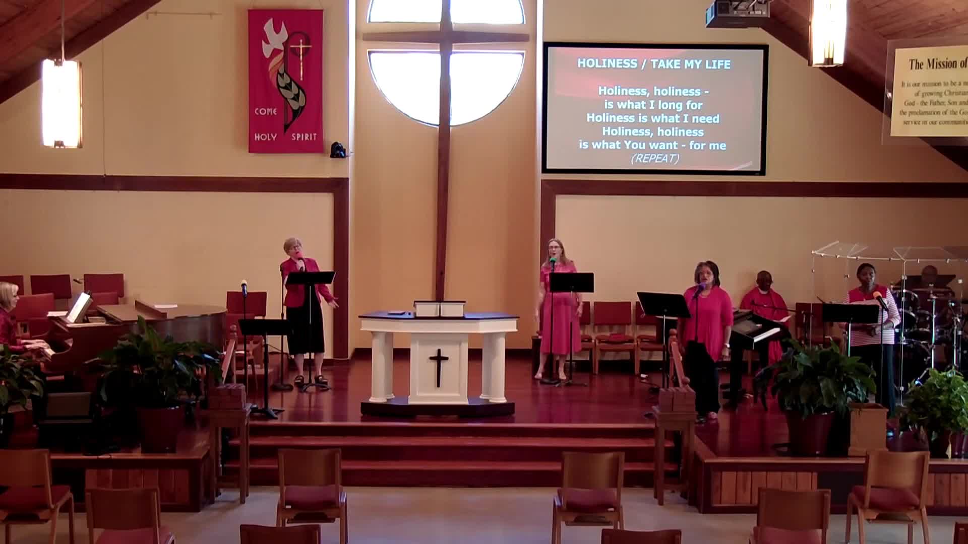 Crossroads Presbyterian Church (Stone Mountain, Ga.) Pentecost worship, 2020.