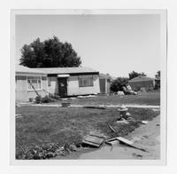 Flood damage in Valverde, Denver, Colorado, 1965.