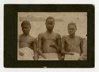 Three boys with hands cut off.