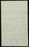Sheldon Jackson correspondence, May 1879.