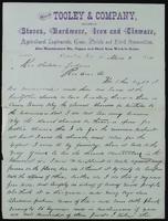 Sheldon Jackson correspondence, April-May 1874.