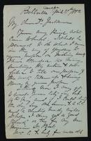 Sheldon Jackson correspondence, April 1882.