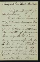 Sheldon Jackson correspondence, August-October 1889.