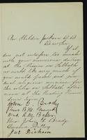 Sheldon Jackson correspondence, June-July 1889.