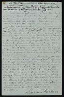 Sheldon Jackson correspondence, May 1880.