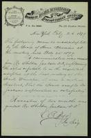 Sheldon Jackson correspondence, February 1879.