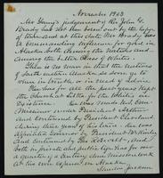 Sheldon Jackson correspondence, May 1881.