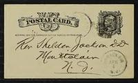 Sheldon Jackson correspondence, April-May 1883.