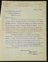 Sheldon Jackson correspondence, March 1899.
