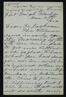 Sheldon Jackson correspondence, January 1882.