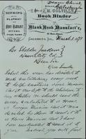 Sheldon Jackson correspondence, March-April 1871.
