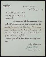 Sheldon Jackson correspondence, July 1882.