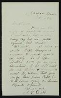 Sheldon Jackson correspondence, October-December 1884.