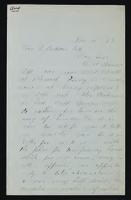 Sheldon Jackson correspondence, November-December 1882.