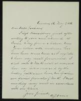 Sheldon Jackson correspondence, May-July 1886.
